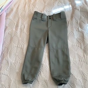 Dark grey softball pants